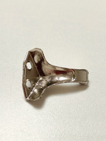 Ножка (уголок) для шкатулки, 4 шт., серебро
