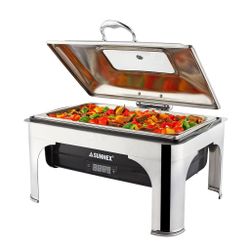 Мармит электрический 13,5 л 1/1 *100 с откидной крышкой нерж. SUNNEX
