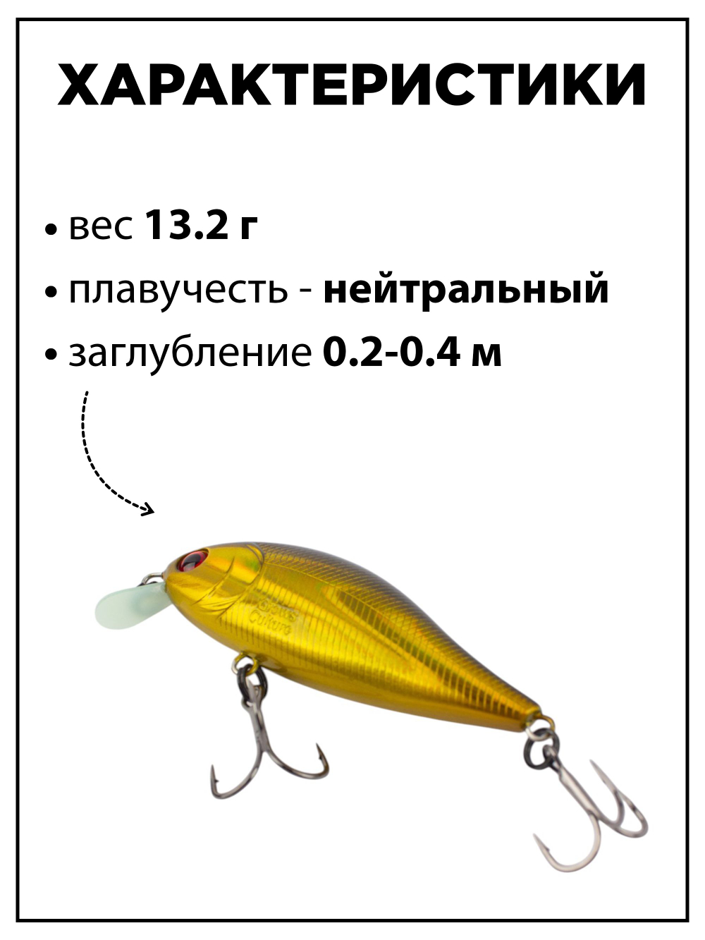 Воблер шэд Bet A Shad 75SP SR 13.2 г цвет #16