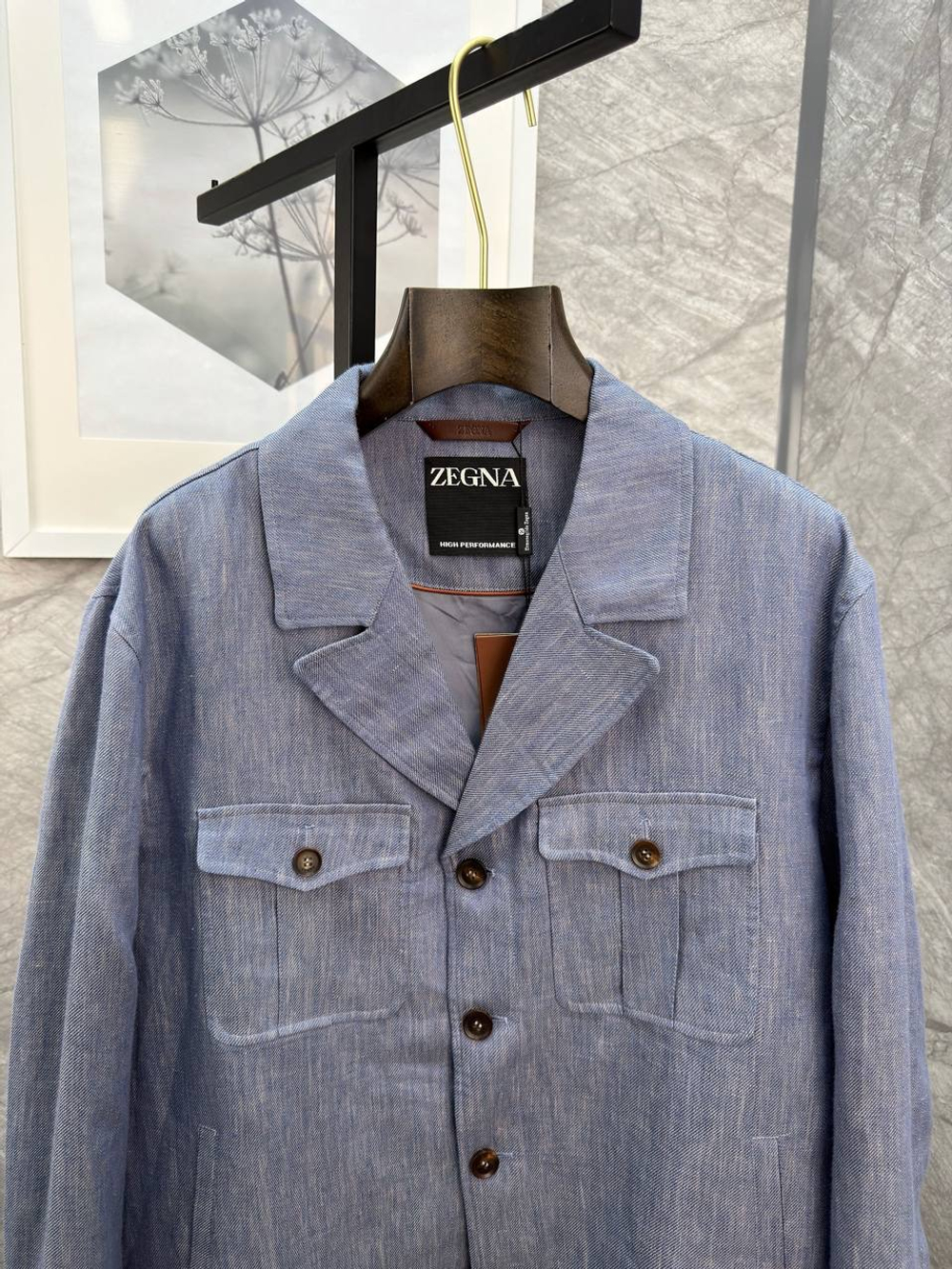 Льняной костюм Zegna