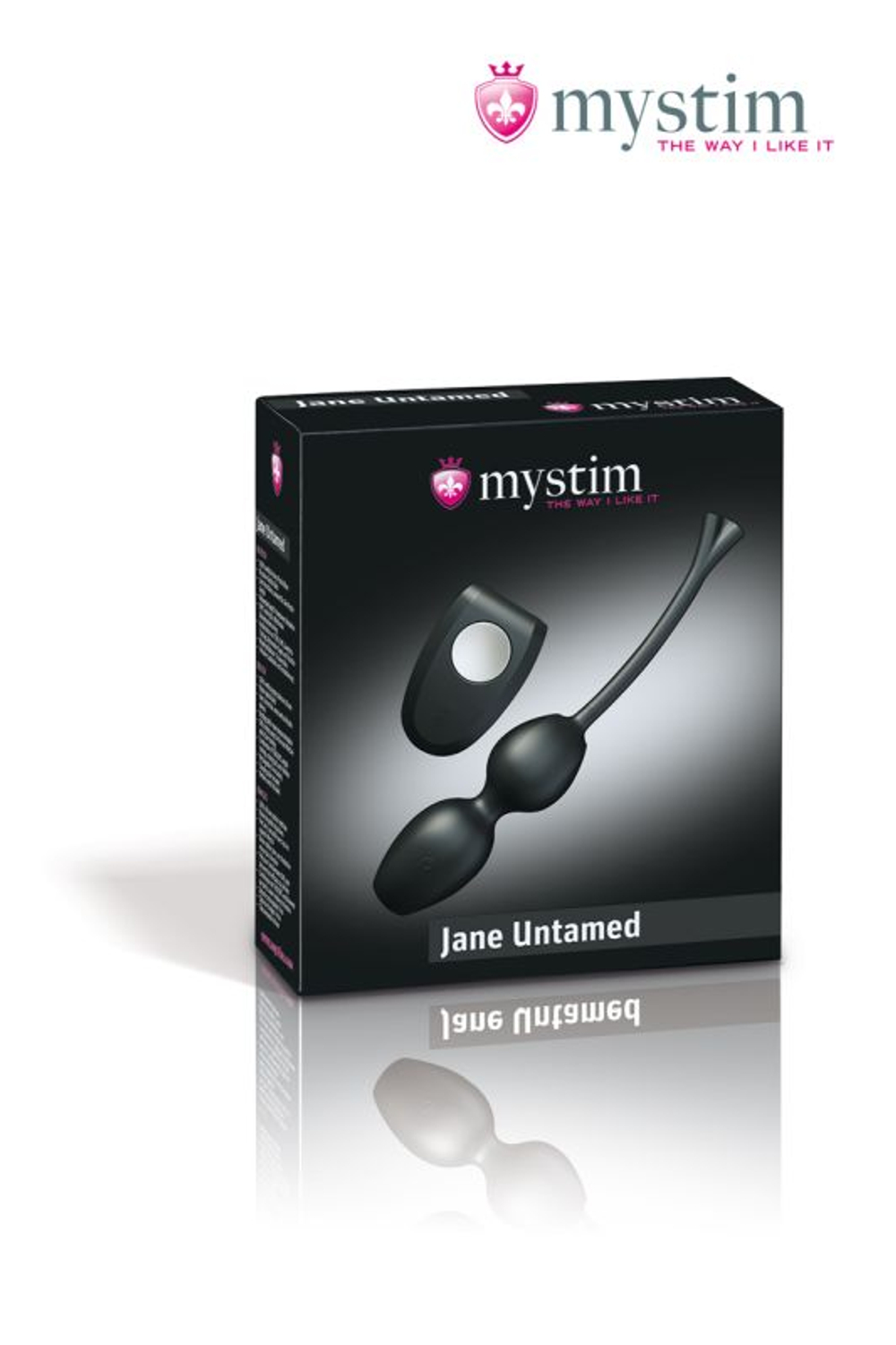 46287 / Mystim Geisha Balls, Vibe Jane Untamed Вагинальные виброшарики с миостимуляцией и пультом ДУ