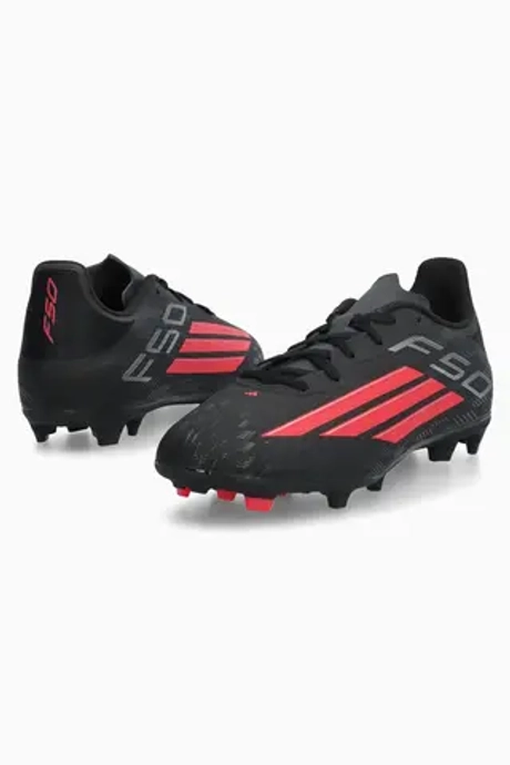 Бутсы adidas F50 League FG/MG Junior - черный