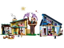 Конструктор LEGO Friends 42620 Семейные дома Олли и Пейсли