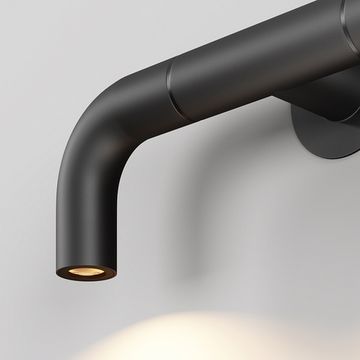 Настенный светильник (бра) LED 4W 3000K O477WL-L4GF3K графит Sleek Maytoni