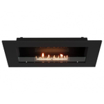 Каминокомплект:Биокамин Firelight BFP/W-110+Набор керамических камней М, черные