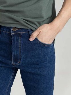 Джинсы SUPER SHIP Denim Classic,мужские,прямые классические,синие размер- (58-60) -40/34