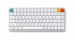 NuPhy Air75 V3 Nova White — вид сверху