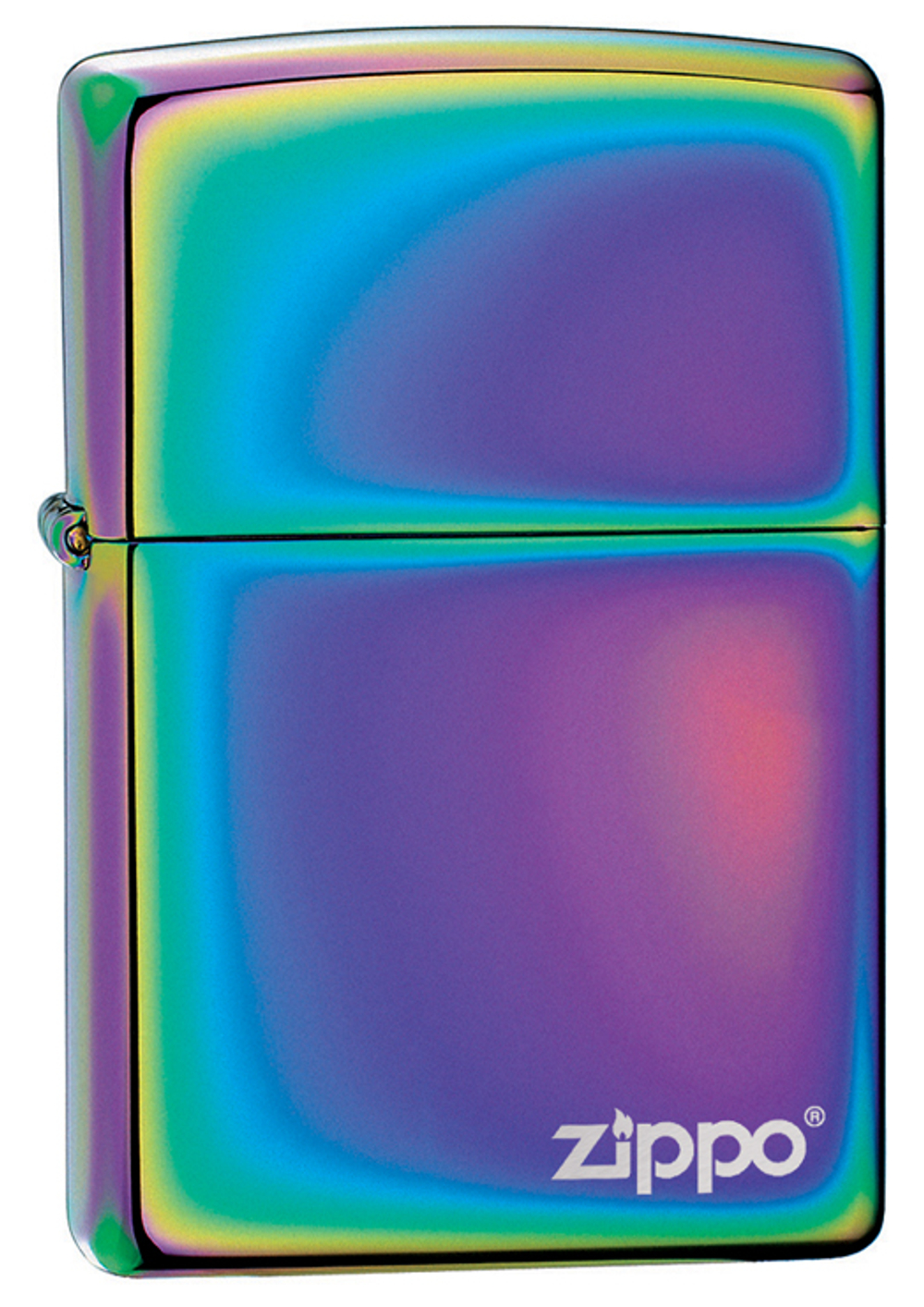 151ZL Зажигалка ZIPPO Classic лого Spectrum, латунь/сталь,разноцветная,глянцевая, 38x13x57 мм