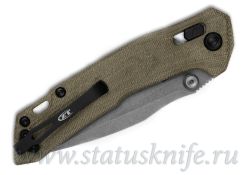 Нож Zero Tolerance 0203 Green Micarta M390фотография - 2