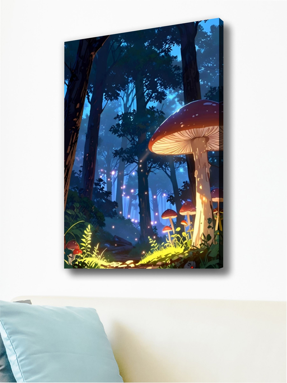Картина Сказочный лес интерьерная 50x70см 1шт.