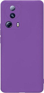 Мягкий Soft Touch чехол из силикона для XIAOMI 13 LITE с бархатной подкладкой