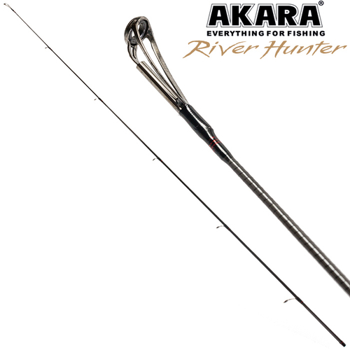 Хлыст угольный для спиннинга Akara River Hunter MH (10-45) 2,4 м