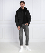 Хлопковая тощая PULLOVER Emporio Armani - черный(6R1MXN 1MNIZ)