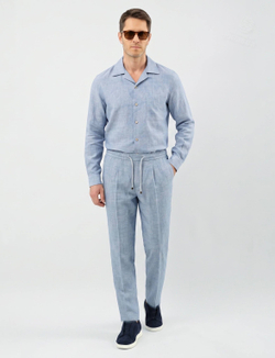Льняной костюм Brunello Cucinelli