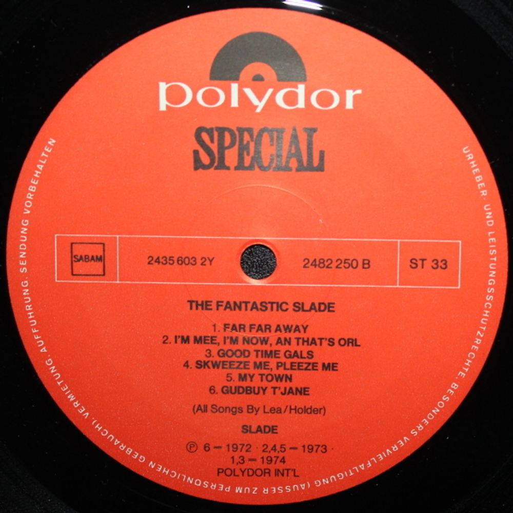 Slade / The Fantastic Slade (LP)