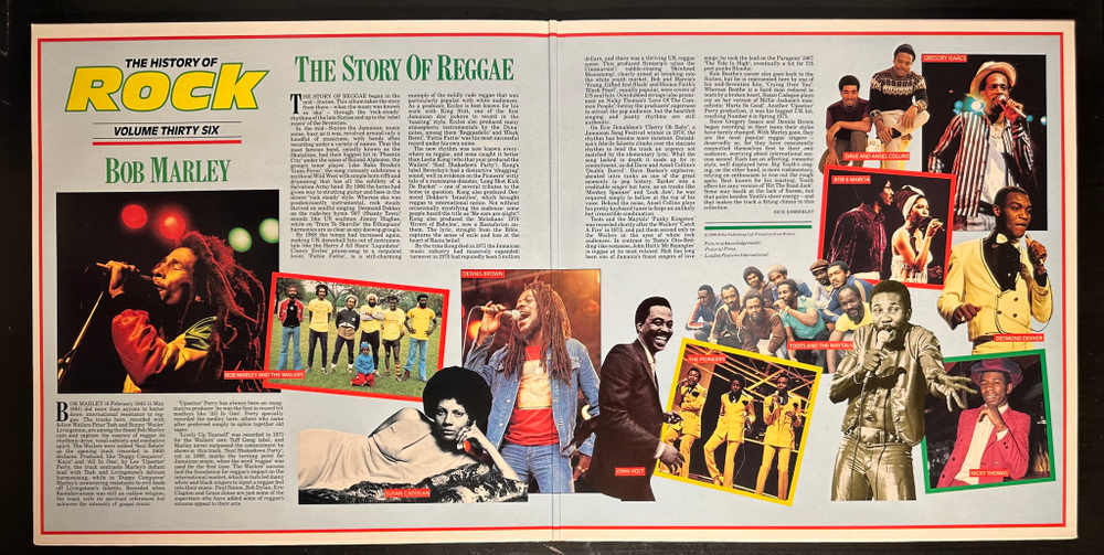 Сборник History Of Rock 36 2LP (Англия 1986г.)