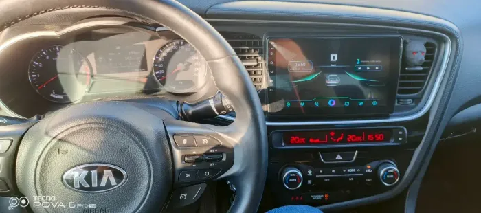 Магнитола для KIA Optima 3 2013-2015 TF - Kuberg QLed, Android 13, Быстрейшая, CarPlay, SIM-слот