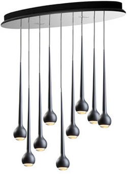 люстра Tobias Grau Falling Waters ( 9 lamps + oval base )