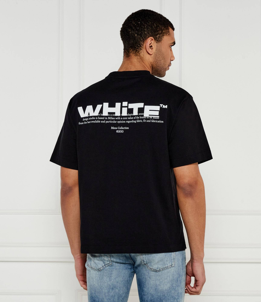Футболка SHARED OFF-WHITE - черный(OMAA120S 25JER00B)