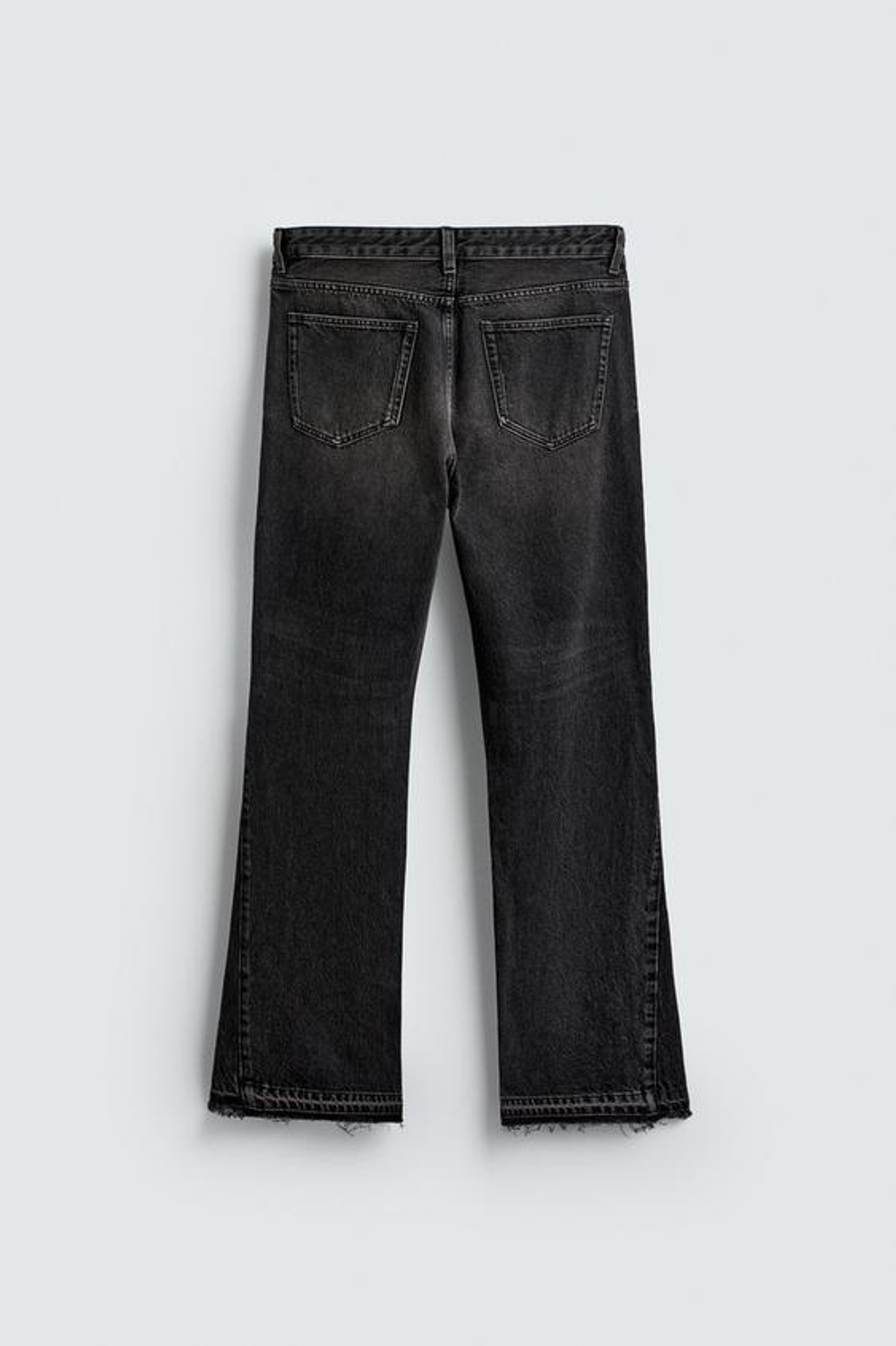 ZARA ДЖИНСЫ FLARE FIT, УГОЛЬНЫЙ