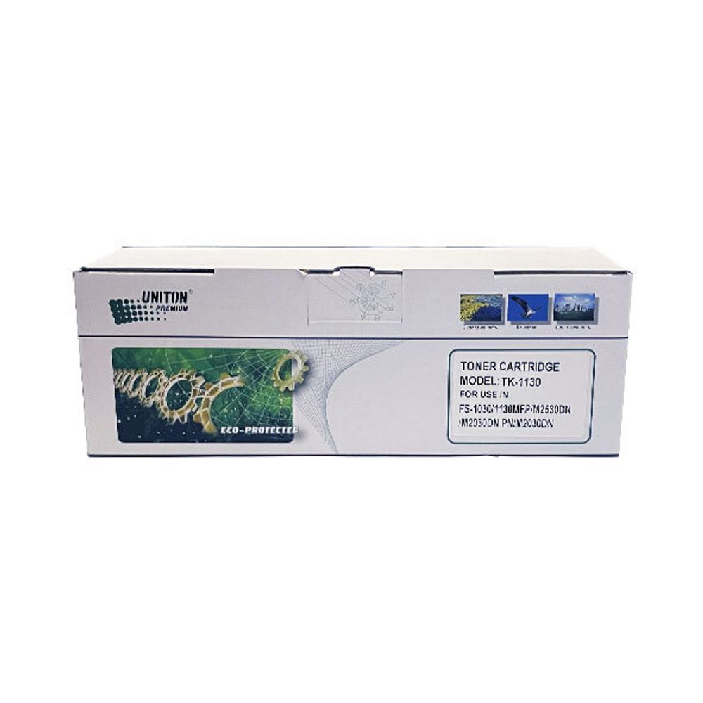 Тонер-картридж UNITON, аналог KYOCERA TK-1130 для FS-1030MFP/FS-1130MFP (3K, UED-01 TOMOEGAWA) Premium Eco