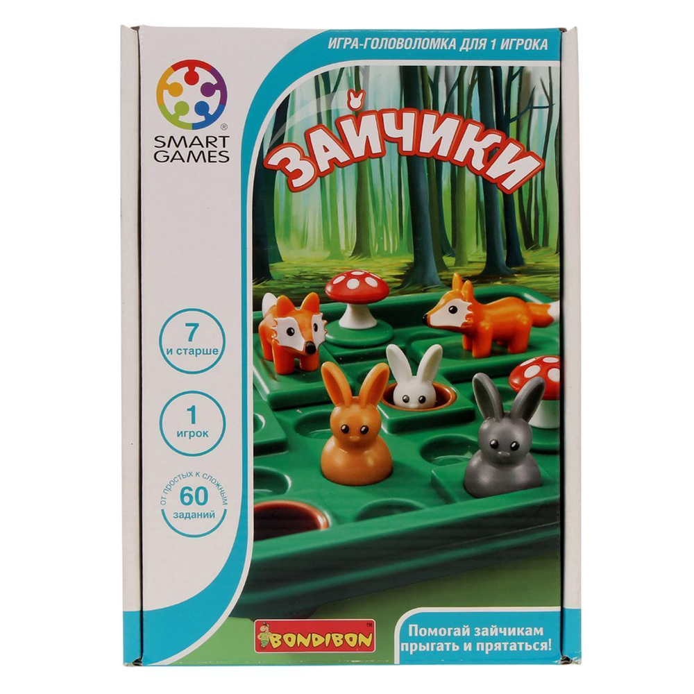Логическая игра "Зайчики" (Bondibon)