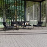 Диван трехместный Ideal Patio ФЕСТА черный