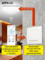 Накладной светильник Citilux Симпла CL714K900G