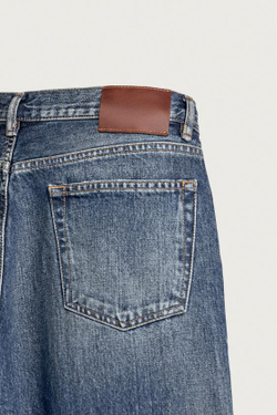 ZARA ДЖИНСЫ STRAIGHT LEG, СИНИЙ