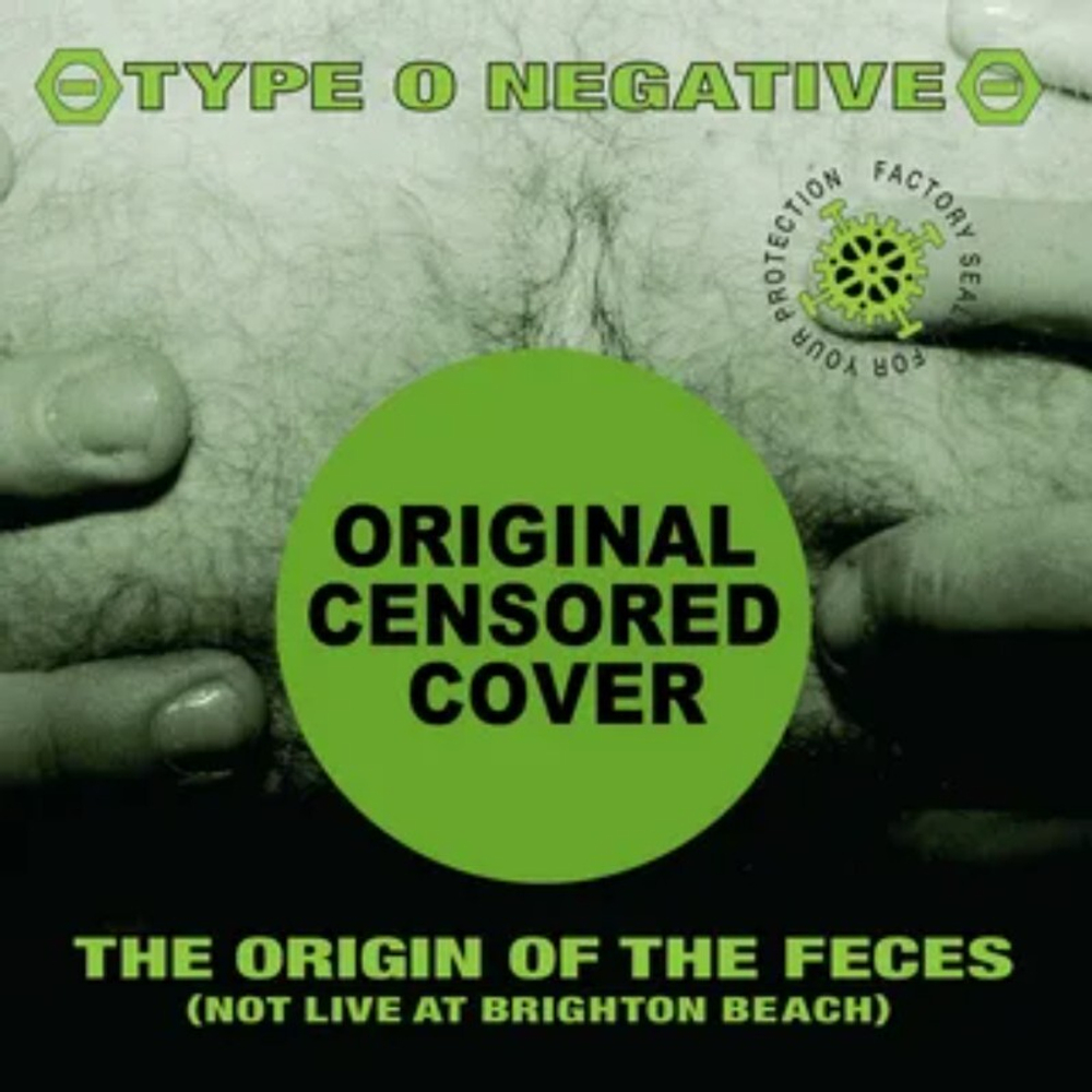 Type O Negative / The Origin Of The Feces (Not Live At Brighton Beach)(Coloured Vinyl )(2LP)