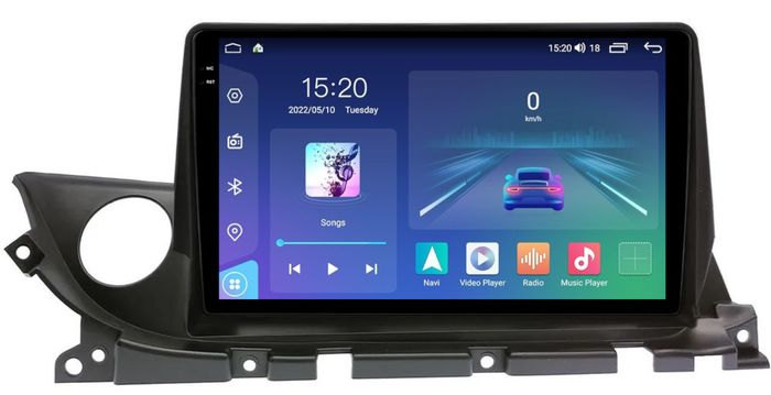 Магнитола для Mazda 6 2019+ - Parafar PF015LUX2U2K на Android 13, Быстрая, QLED+2K, CarPlay, 4G SIM-слот