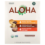 Aloha, Organic Protein Bars, Variety Pack, 12 Bars, 1.98 oz (56 g) Each