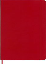 Блокнот Moleskine Classic (QP090F2) XLarge 190х250мм 192стр. линейка твердая обложка красный