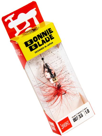 Блесна вращающаяся Lucky John BONNIE BLADE 01 03.5г 007 в блистере