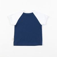 Футболка "Привет из 90-х" синяя" 0+