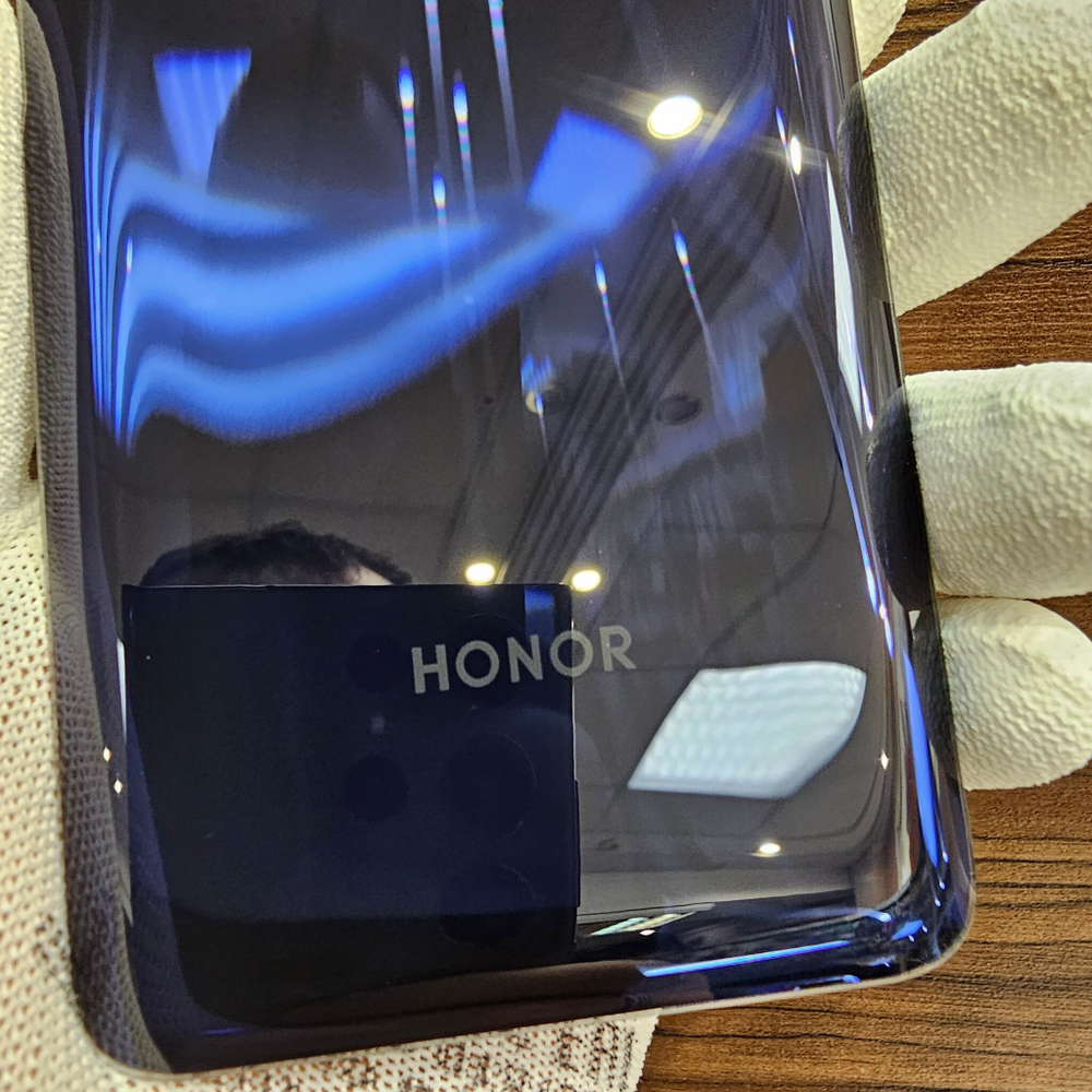 Крышка для Honor View 30 Pro (заднее стекло) "хорошее качество" цвет: чёрный