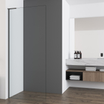 Душевая перегородка Vincea Волк-Ин (Walk-In) VSW-7HA900CLGM, 900*2000, вороненая сталь, стекло прозрачное