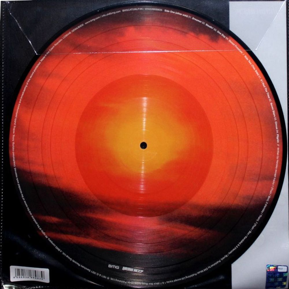 Uriah Heep. Sweet Freedom (Limited Picture LP) Новая запечатанная виниловая пластинка