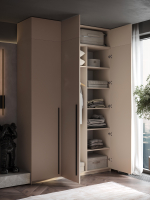 Шкаф распашной Lorena 3, кашемир, 80 см