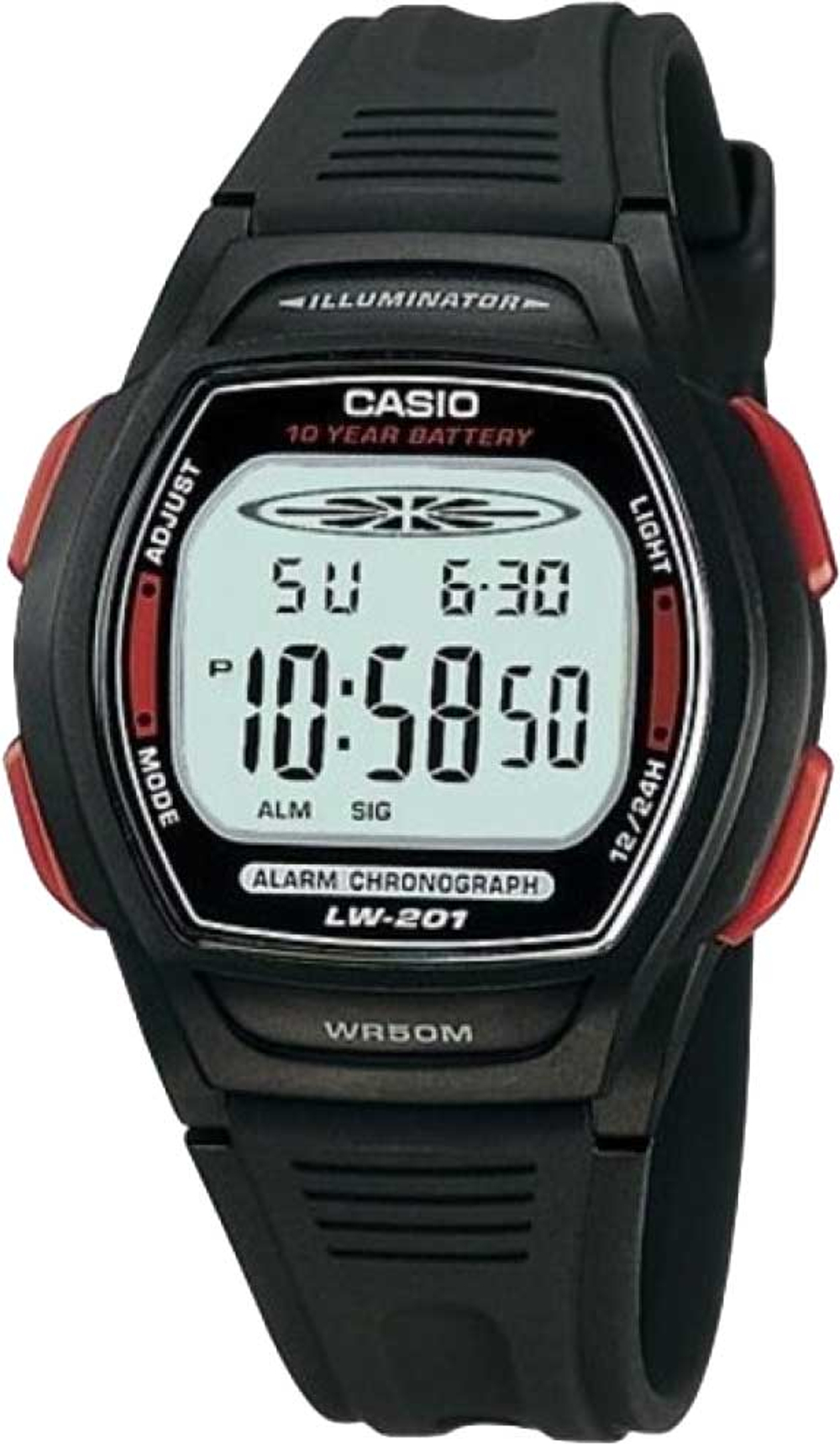 Часы Casio LW-201-4A