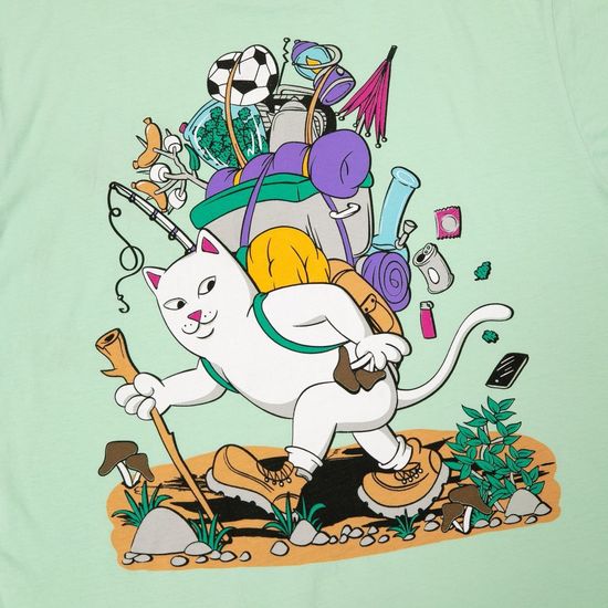 Футболка RIPNDIP Hiker Nerm Tee (мятный)