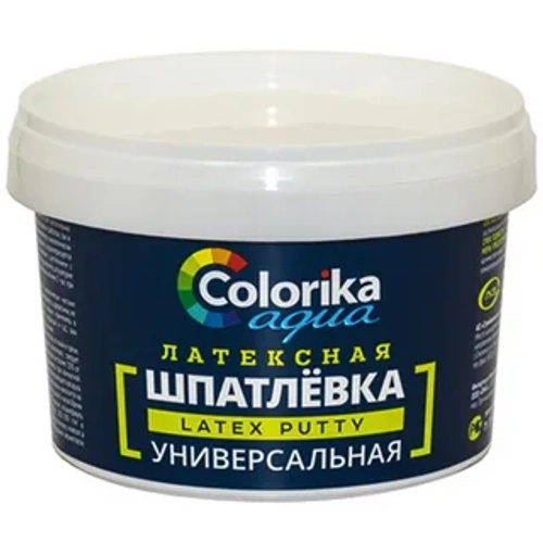 шпатлевка "colorika aqua" латексная универсальная