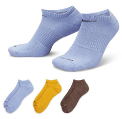 Теннисные носки Nike Everyday Plus Cushion Training No-Show Socks 3P - разноцветный