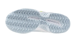 Детские теннисные кроссовки Mizuno Break Shot 5 Jr. CC - ice water/lightning yellow/anc
