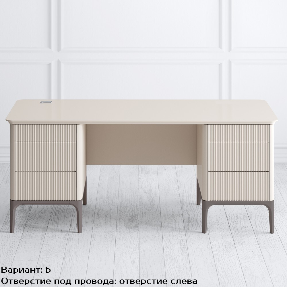 Стол письменный с тумбами Pr083AT