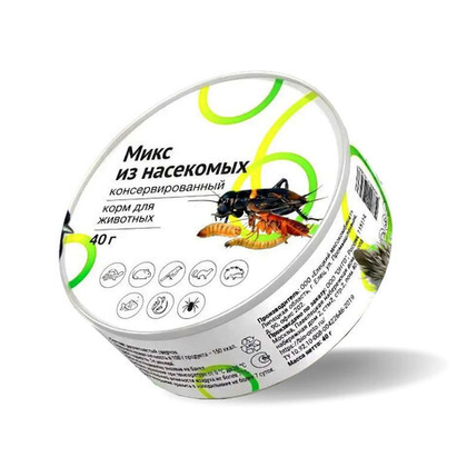 Микс из насекомых консервированный ONTO, 40 г