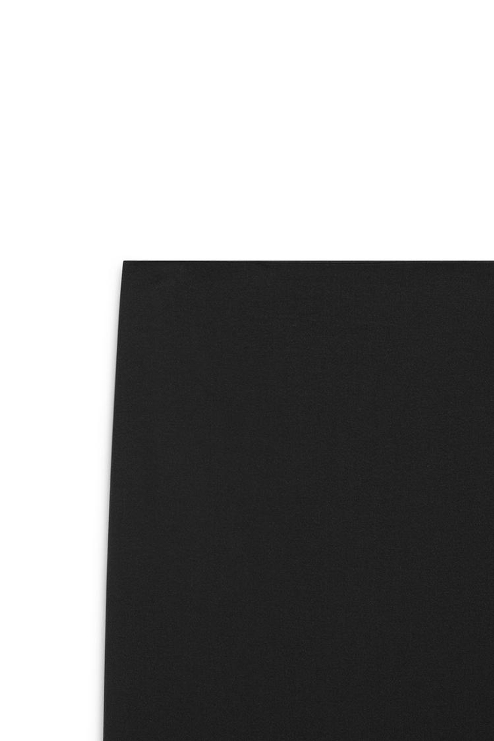 Massimo Dutti Эластичная юбка миди - Limited Edition, черный меланж