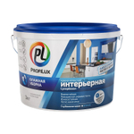 Краска латексная влагостойкая Profilux ВД PL- 10L Супербелая 3 кг