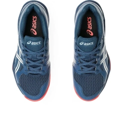 Детские теннисные кроссовки Asics Gel-Powerbreak GS - mako blue/white