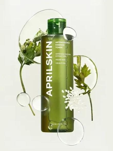 APRILSKIN Увлажняющий тонер-эссенция с 80% полыни и рисом Artemisia Rice Essence Toner 200 мл